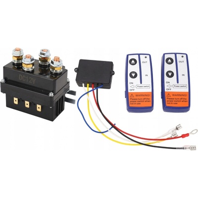 Relé pro naviják LR4450 12V 300W + 2x dálkové ovládání