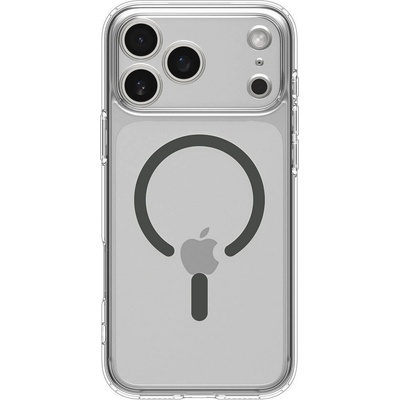 Spigen Хибриден кейс с висока степен на защита с MagSafe за iPhone 17 Pro - Spigen Ultra Hybrid MagSafe Case (черен-прозрачен) (ACS10347)