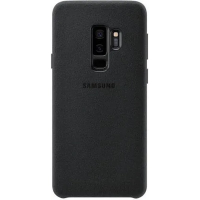 Samsung Оригинален Кожен Калъф за Samsung S9 Alcantara Cover Case Ef-Xg960asegww, Черен (Ef-Xg960asegww)