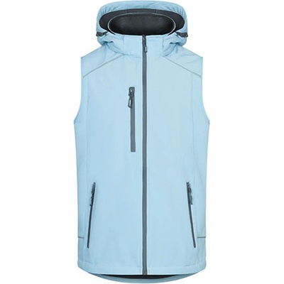 Promodoro pánska softshellová vesta E7840 ice blue