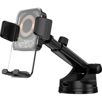 Стойка за кола Jellico W15, Wireless Car, 15W, Черен (W15)