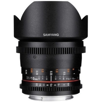 Samyang CINE 10mm T3,1 VDSLR ED AS NCS CS II Canon