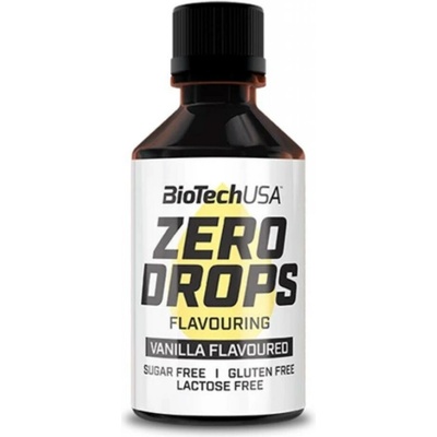 BioTech USA Zero Drops čokoláda 50 ml