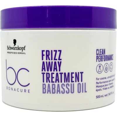 Schwarzkopf BC Bonacure Frizz Away Treatment 500 ml