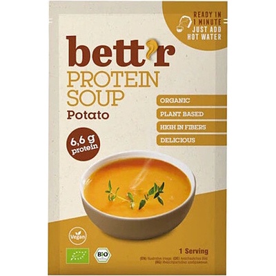 Bett´r Polievka instantná zemiaková proteínová Bio 30 g