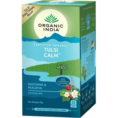 Organic India Tulsi Calm porciovaný čaj 25 vreciek