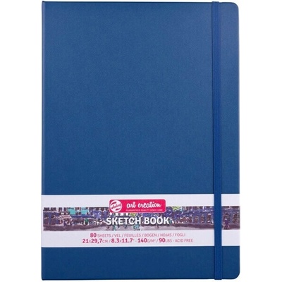 Talens Art Creation Sketch Book - skicák v námořnické tvrdé vazbě 21x30 cm 80 listů 140 g