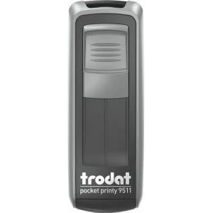 Trodat Stempel Trodat Pocket Printy 9511 silver