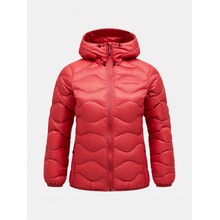 Peak Performance W Helium Down Hood Jacket červená