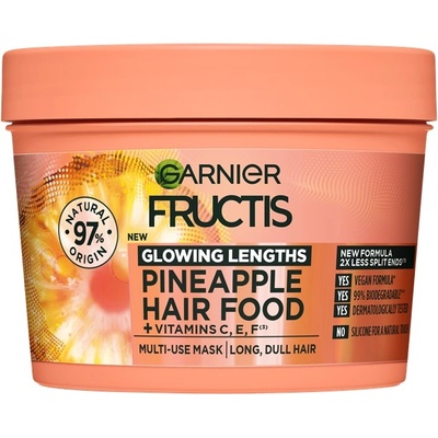 Garnier Fructis Hair Food Маска за коса с ананас, 390 ml