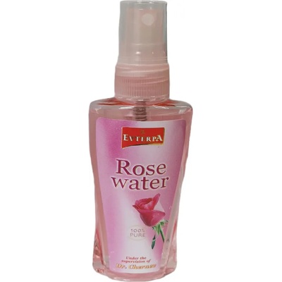 Evterpa розова вода с помпа, 60мл