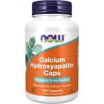 NOW NOW Calcium Hydroxyapatite, 120 Capsules - fitnesdobavki - 31,10 лв