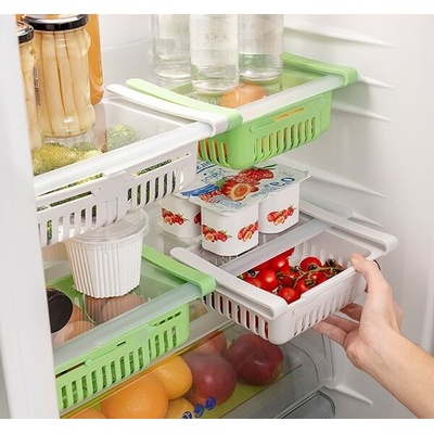 InnovaGoods Nastavitelný organizérů do lednice Friwer 2ks