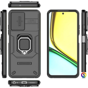realme C67 4G Удароустойчив Ring Holder / Sliding Калъф и Протектор
