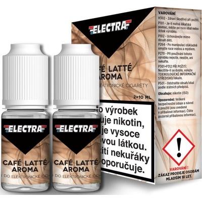 Electra Café Latté 2 x 10 ml 20 mg