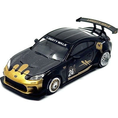Mini GT Toyota GR Supra LB-Nation black and gold 2025 1:64