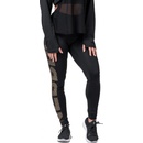 Nebbia legíny intense Gold print 827 čierné