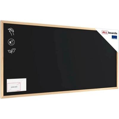 Allboards TB126ECO Černá křídová tabule 120 × 60 cm