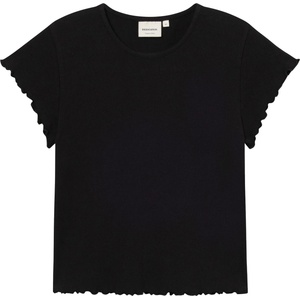 DEDICATED Дамска тениска DEDICATED Women's Rib Top Ven T-shirt - Black (916-7067-0114)