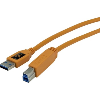 Tether Tools CU5460ORG USB 3.0 A-B, 4,6m, oranžový