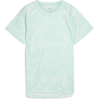 PUMA W RUN VELOCITY AOP TEE 52759945 MINT MELT