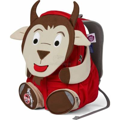 Detský batoh do škôlky Affenzahn Hennes Goat large - red