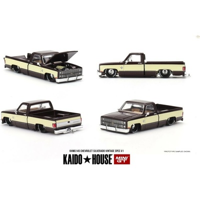 MINI GT Chevrolet Silverado Kaido Vintage Spec V1 Kaido House 1:64