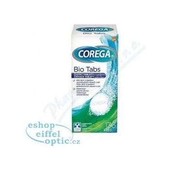 Corega Tabs Antibakteriální 3min čistící tablety na zubní náhrady 15 x 6 kusů