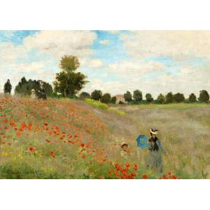 Enjoy - Puzzle Claude Monet: Poppy Field - 1 000 piese