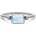 Silenti Jewelry Сребърен пръстен "Надежда" - 7 - 54.5мм (17.2мм диам. )