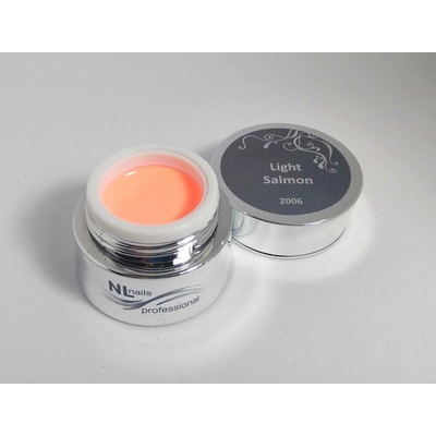 NL nails professional Uv Led barevný gel light salmon 5ml