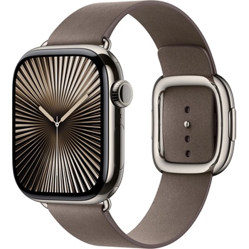 Apple Каишка Apple - Modern Buckle L, Apple Watch, 42 mm, Dark Taupe (mxw53zm/a)