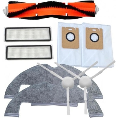 NipponCEC XM1896S Dreame D10+, L10+, Z10 Pro...hepa filtry a kartáče a mopovací textilie a sáčky 9 ks