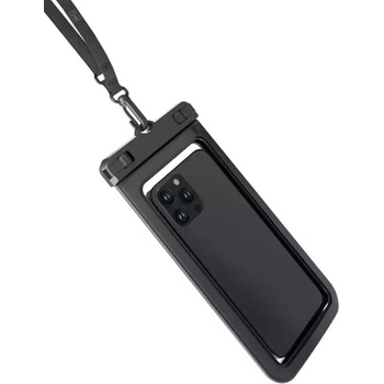 3mk Protection Калъф за телефони 3МК Hydro Case, универсален, водоустойчив, за телефони до 7" (17.78 cm), черен