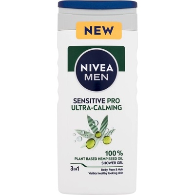 Men Sensitive Pro Ultra-Calming Shower Gel от Nivea за Мъже Душ гел 250мл