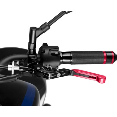 Spojková páčka PUIG 3.0 skládací rozšiřitelná červená/černá – Zbozi.Blesk.cz