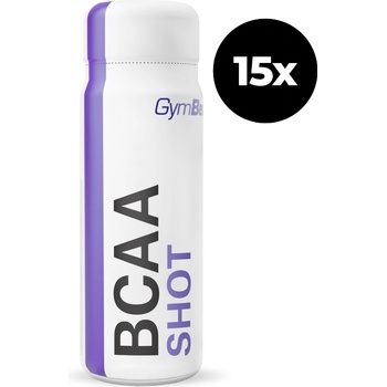 GymBeam BCAA Shot 15 x 90 ml грозде