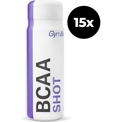 GymBeam BCAA Shot 15 x 90 ml грозде