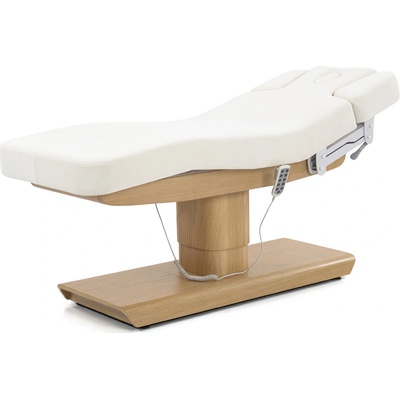 Fabulo Eterna Elektrické wellness lehátko s vyhrievaním a LED osvetlením Farba: krémová 195*75 cm | 90 kg | krémová