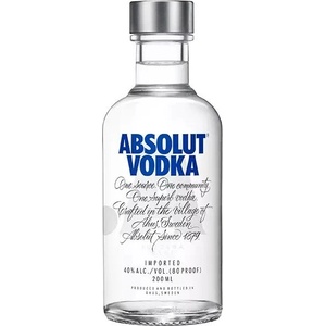 The Absolut Company Absolut (Абсолют) Шведска водка 40% 0.2 л