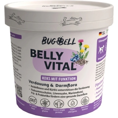 BugBell BugKeks Belly Vital trávenie a črevná flóra 150 g