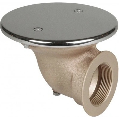 VÁGNER POOL Podlahová výpust napojení 2" in 90° 168 mm