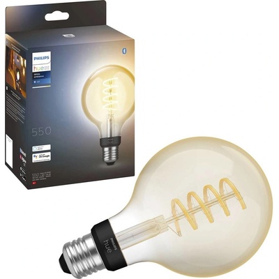 Philips Hue White Ambiance Chytrá LED žárovka Globe E27 G93 7W stmívatelná bílá 929002241401 8719514301481