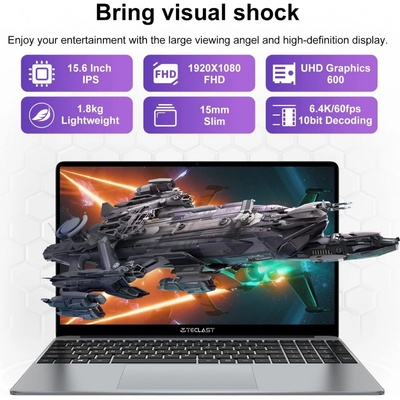 NOTEBOOK TECLAST F15 Plus 8 GB RAM 256 GB ROM