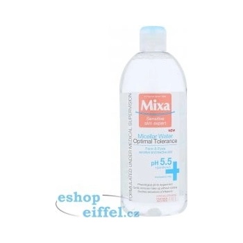 Mixa Optimal Tolerance pH 5,5 micelární voda 400 ml
