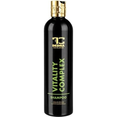 Dedra Vitality Complex šampón pro každodenní použití s Keratinem & Pšeničnými proteiny výživa & posílení vlasů 320 ml