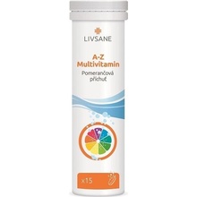 Lvsane Šumivé tablety A-Z Multivitamin 15 ks