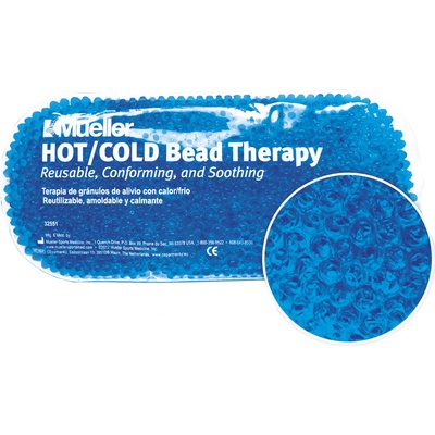 Mueller Hot / Cold Bead - Chladivý / hřejivý sáček s gelovými perličkami - modrý – Zboží Dáma