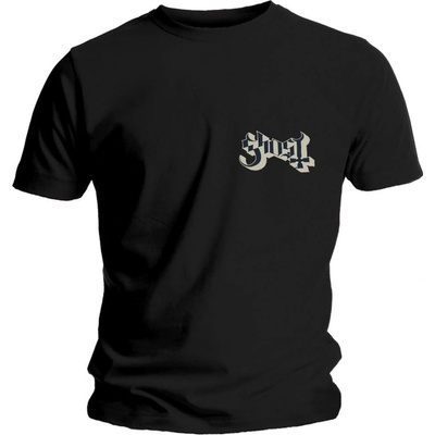 Ghost tričko Pocket Logo čierne