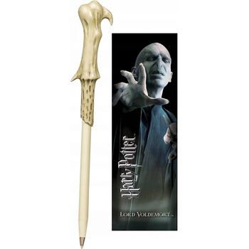 The Noble Collection Pero v tvare čarodejníckeho prútika a záložka, 2-dielna súprava (Lord Voldemort) (100355765)